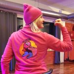 Ski-Fahrerin- Beata mit Fleecejacke+Mütze (1)